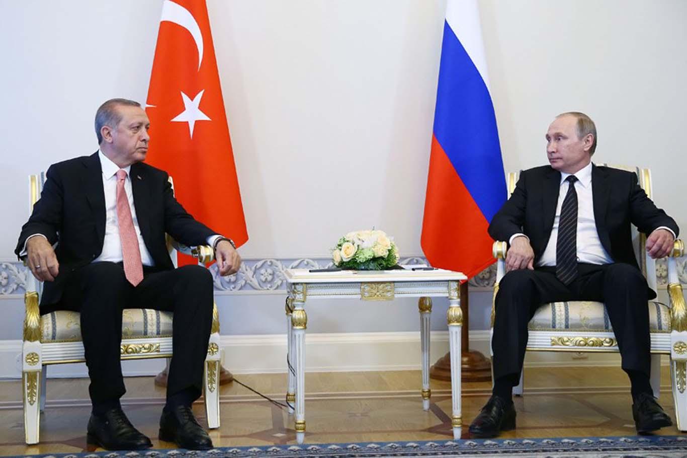 Erdoğan ile Putin bir araya geldi